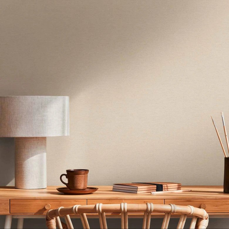 Ethnic Origin A.S. Création Papier peint uni - Beige  