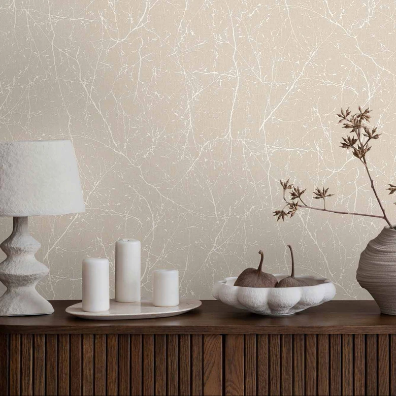 A.S. Création non-woven wallpaper Elegance 3 beige, white 