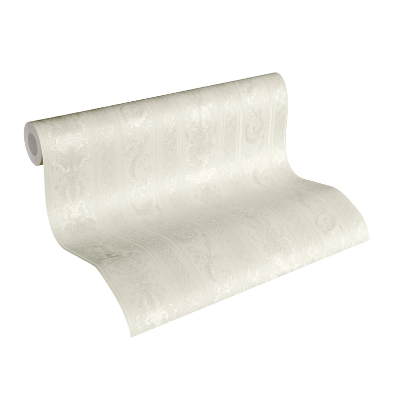 A.S. Création Concerto 3 Papier peint baroque - Crème 