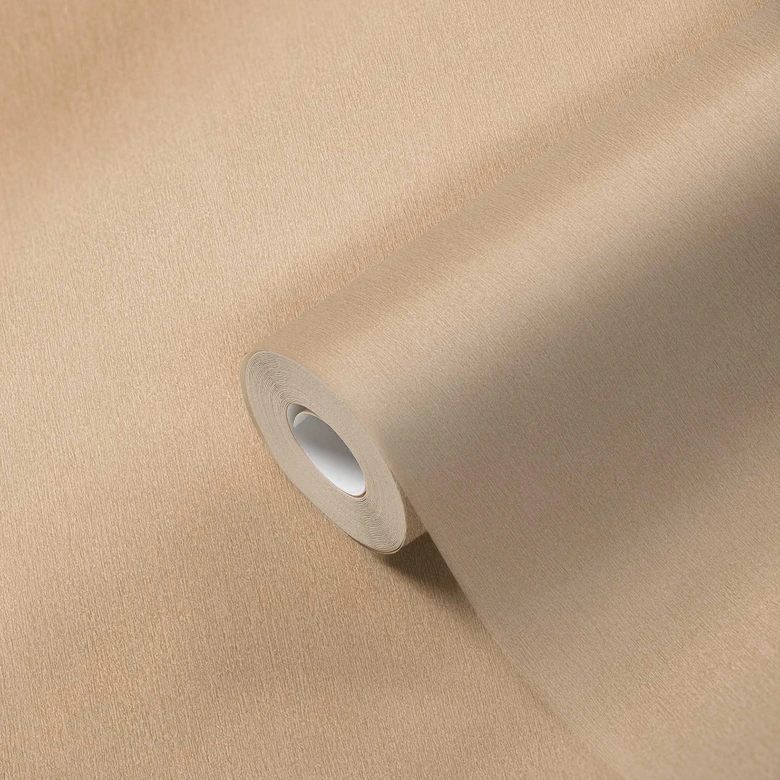 A.S. Création Unitapete Dream Flowery Vliestapete einfarbig beige 