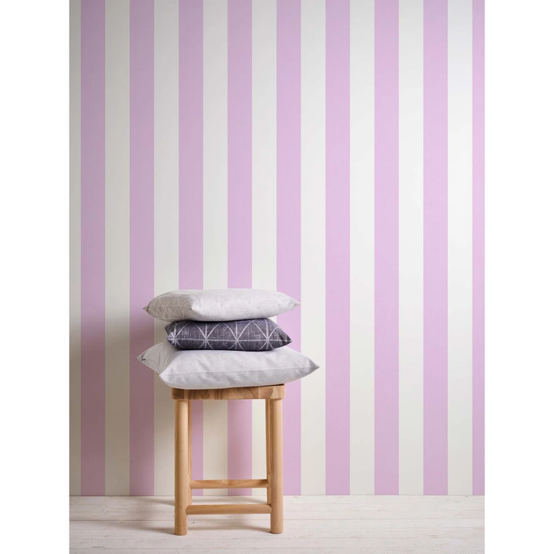 Colourful children's wallpaper in multicoloured and white with enchanting watercolour design - Made in Germany 