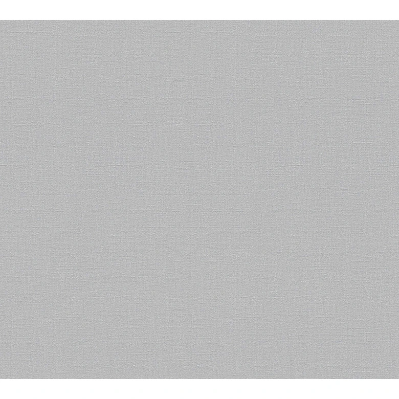 A.S. Création papier peint moderne uni gris papier peint intissé uni mat légèrement structuré 