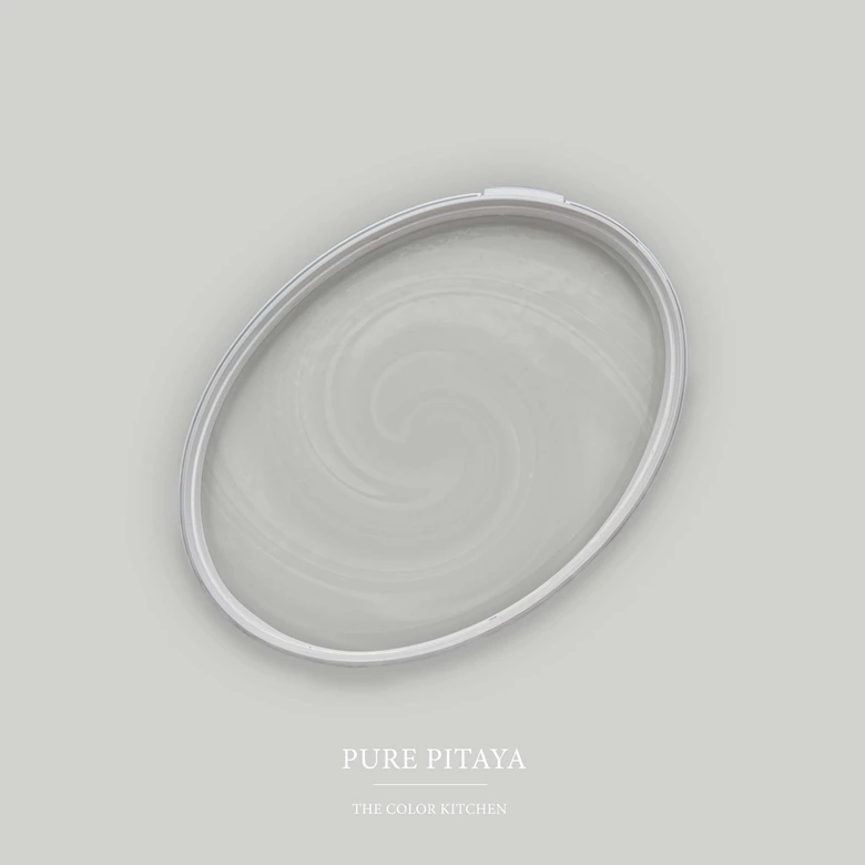 Grau Wandfarbe seidenmatt I Pure Pitaya | elegante, moderne Atmosphäre schaffend | THE COLOR KITCHEN 