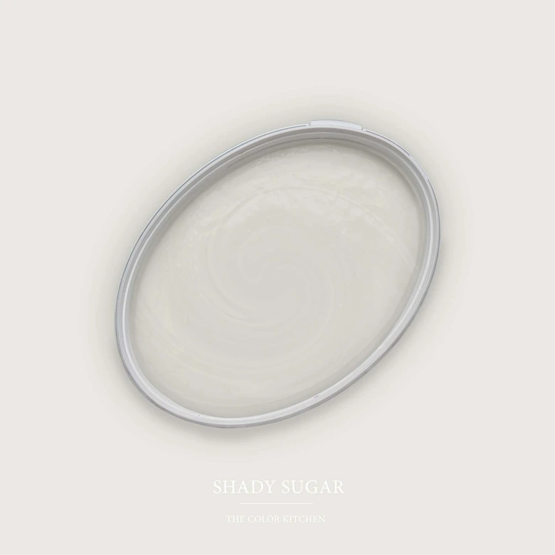 Creme Wandfarbe seidenmatt I Shady Sugar | Raum öffnend und einladend | THE COLOR KITCHEN 