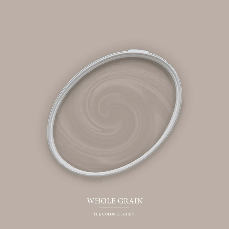 Taupe Wandfarbe seidenmatt I Whole Grain | Atmosphäre zurückhaltender Eleganz schaffend | THE COLOR KITCHEN 
