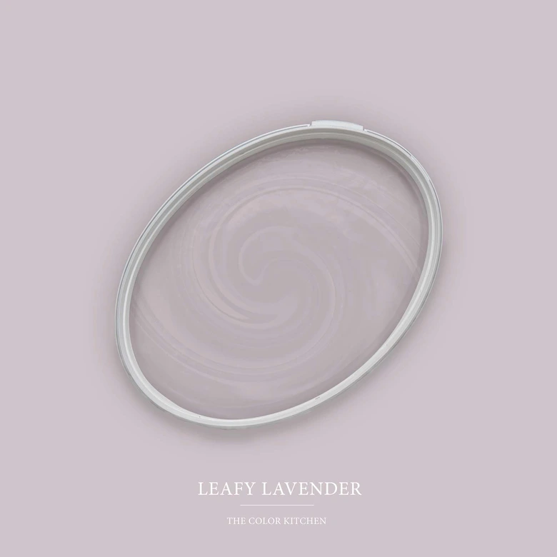 Peinture murale violet satiné mat - THE COLOR KITCHEN Leafy Lavender 