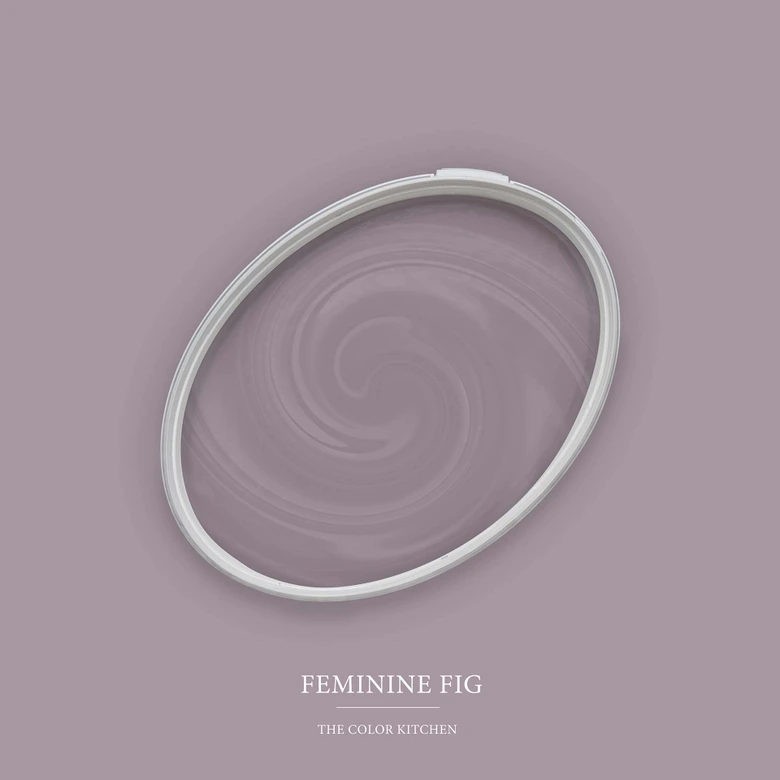 Violett Wandfarbe seidenmatt I Feminine Fig | vitalisierender Raumcharakter | THE COLOR KITCHEN 
