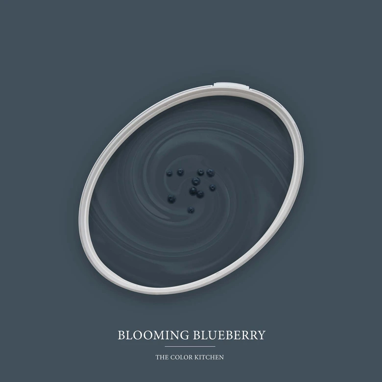 Pintura interior azul semimate I Blooming Blueberry | con efecto calmante | THE COLOR KITCHEN 