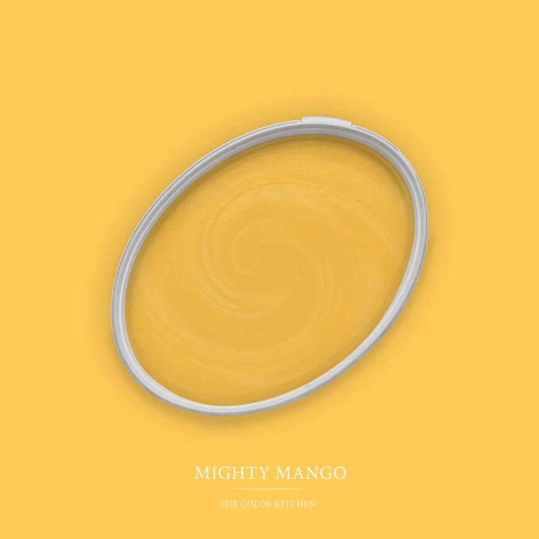 Muurverf geel zijdemat - THE COLOR KITCHEN Mighty Mango 