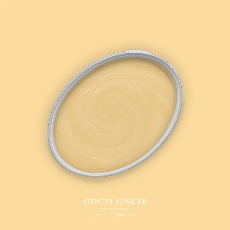 Gelb Wandfarbe seidenmatt I Gentel Ginger | belebende Wirkung | THE COLOR KITCHEN 