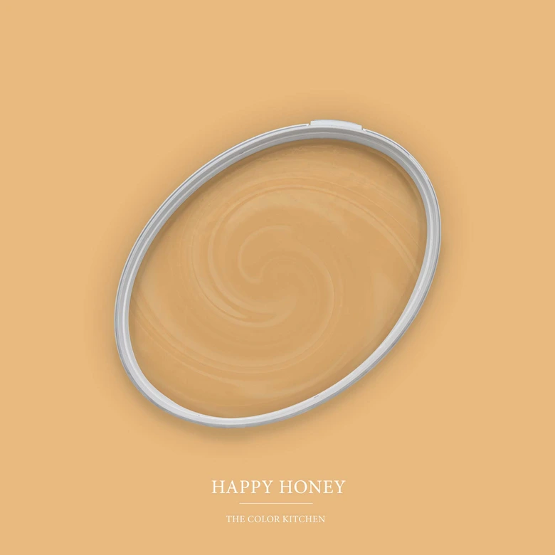 Orange Wandfarbe seidenmatt I Happy Honey | energiegeladen begeisternd | THE COLOR KITCHEN 