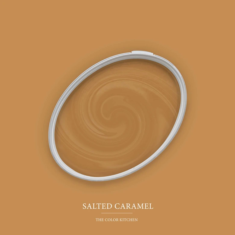 Orange Wandfarbe seidenmatt I Salted Caramel | energiegeladen begeisternd | THE COLOR KITCHEN 