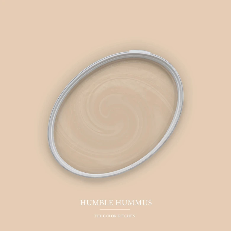 Beige Wandfarbe seidenmatt I Humble Hummus | Raum öffnend und beruhigend | THE COLOR KITCHEN 