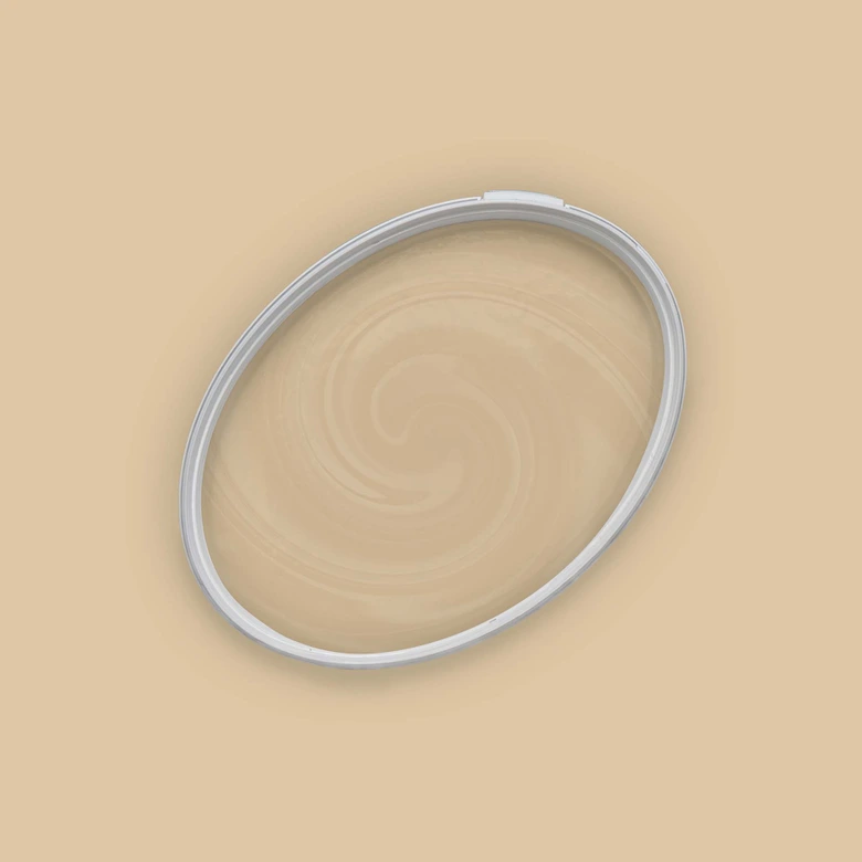 Beige Wandfarbe seidenmatt I Asthetic Artichoke | Raum öffnend und beruhigend | THE COLOR KITCHEN 