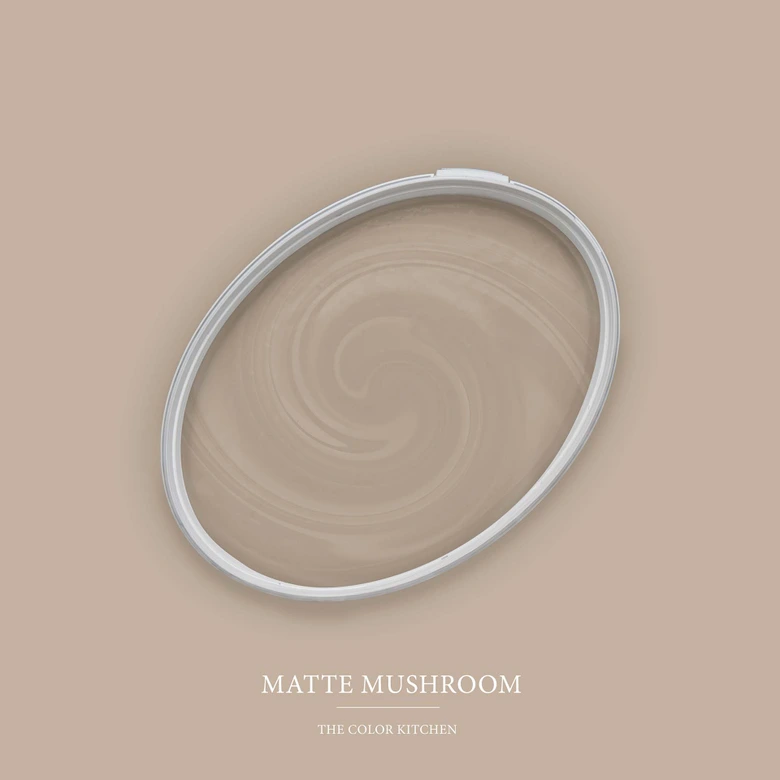 Beige Wandfarbe seidenmatt I Matte Mushroom | Raum öffnend und beruhigend | THE COLOR KITCHEN 
