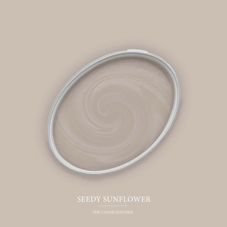 Beige Wandfarbe seidenmatt I Seedy Sunflower | Raum öffnend und beruhigend | THE COLOR KITCHEN 