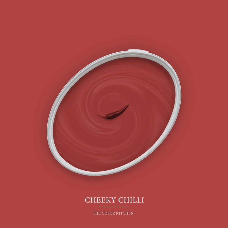 Vægfarve rød silkemat - COLOR Kitchen Cheeky Chilli 