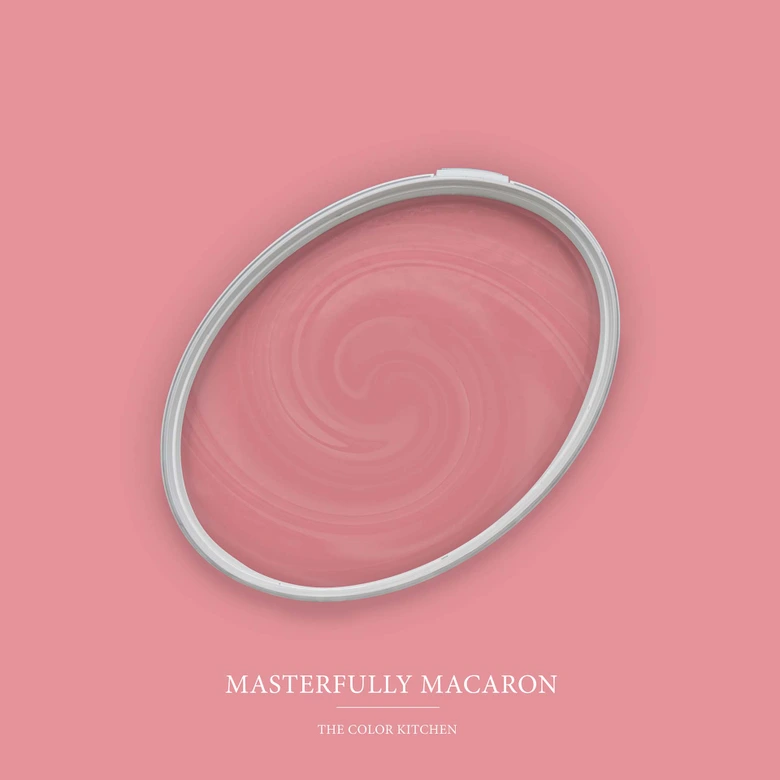 Rosa Väggfärg satin matt I Masterfully Macaron | lekfull och glad karaktär | THE COLOR KITCHEN 