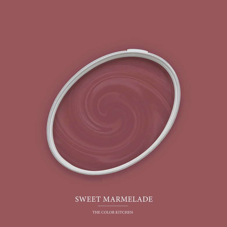 Rot Wandfarbe seidenmatt I Sweet Marmelade | leidenschaftlich und voller Energie | THE COLOR KITCHEN 