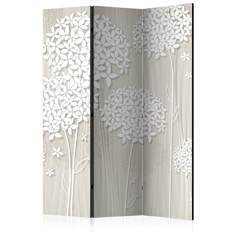 Paravent, Raumteiler freistehend, Trennwand - Papier Pusteblumen 