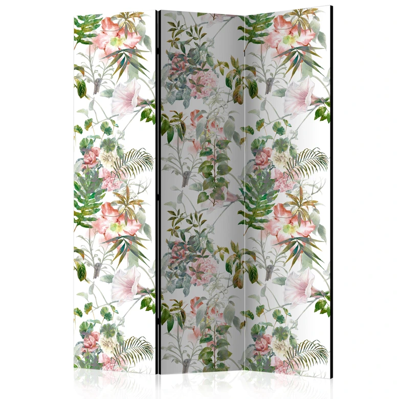 Paravent Séparation de pièce - Jardin merveilleux, 3 pièces 