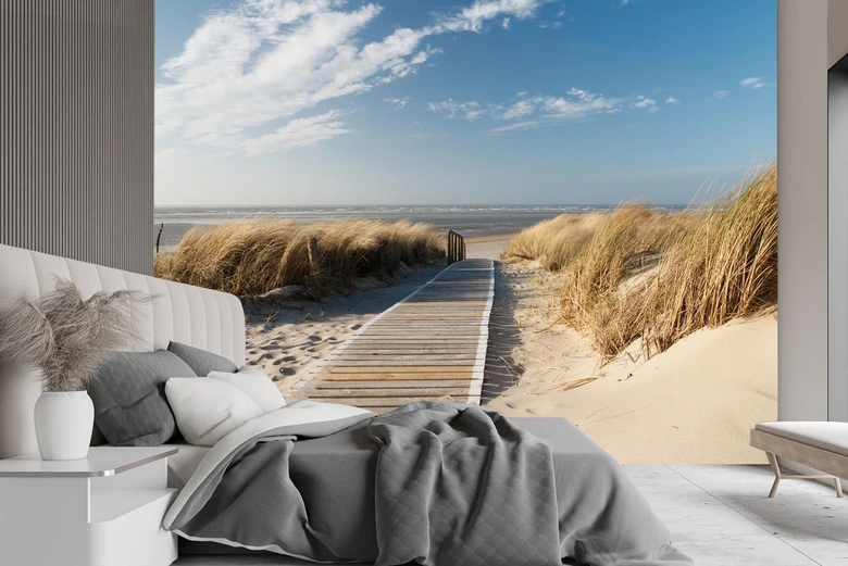 Fototapete, Meer Strand Landschaft 