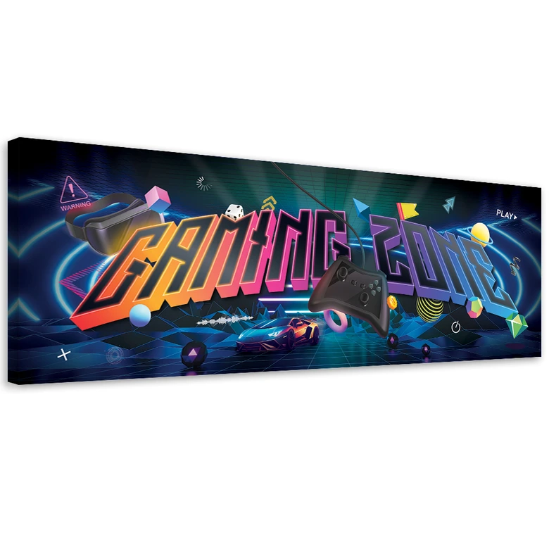 Leinwandbild, Gaming Zone Spiele 