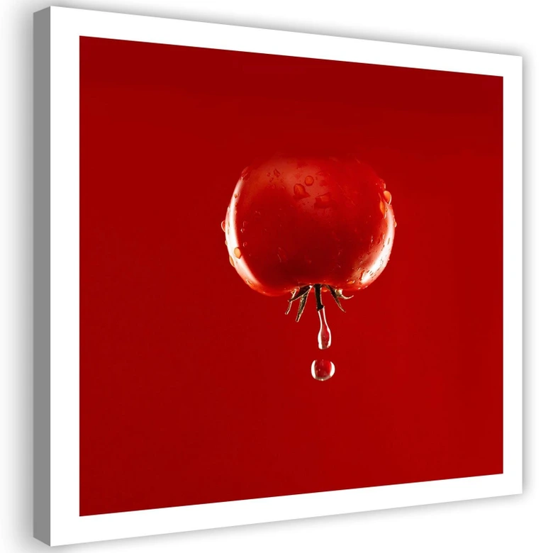 Leinwandbild, Tomate Gemüse 