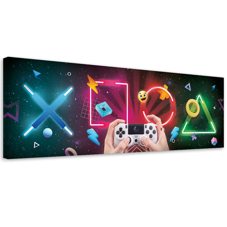 Leinwandbild, Spielkonsole für Gamers 