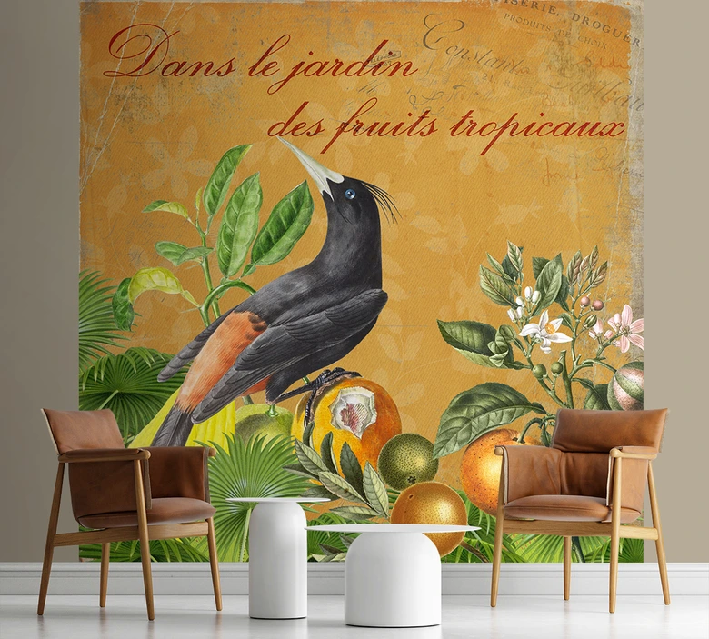 Fototapete, Exotische Tropische Vogel - Andrea Haase 