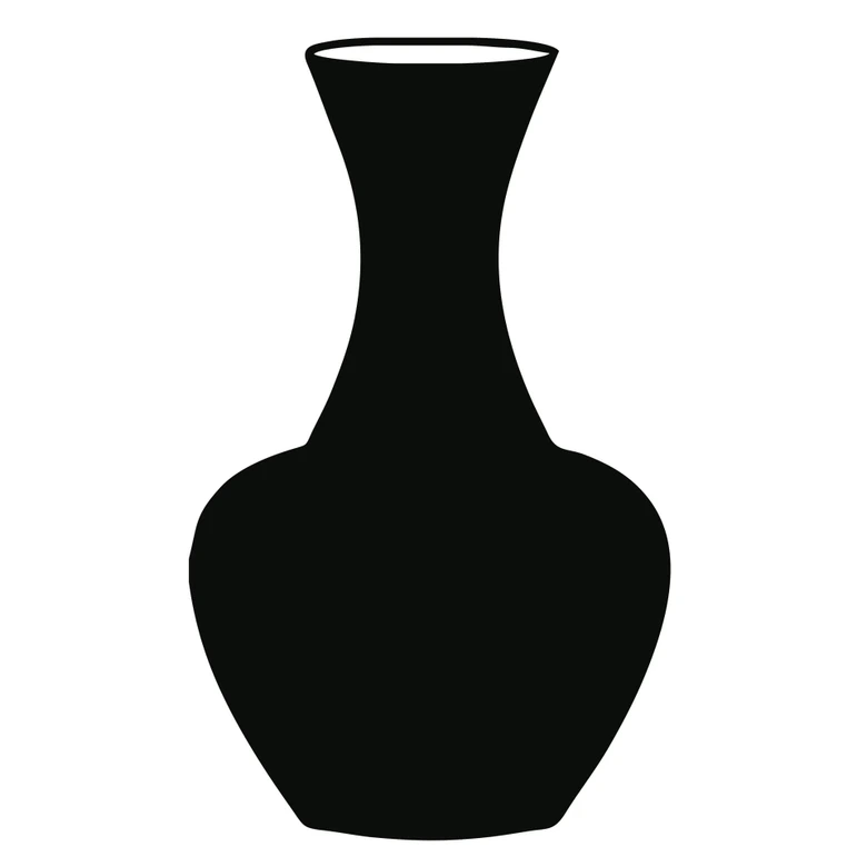 Vase 02 Wall sticker 