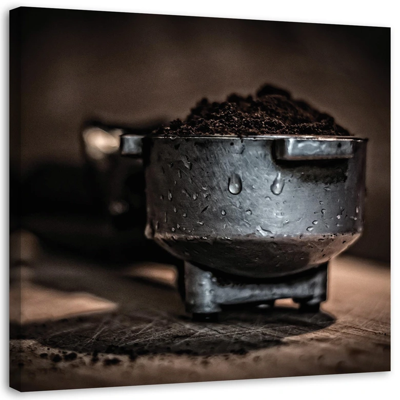 Canvasbillede, Malet kaffe 