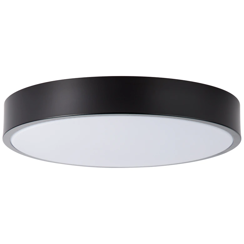 Deckenleuchte Niklas, schwarz, 6,5 x 33 cm, Deckenlampe 