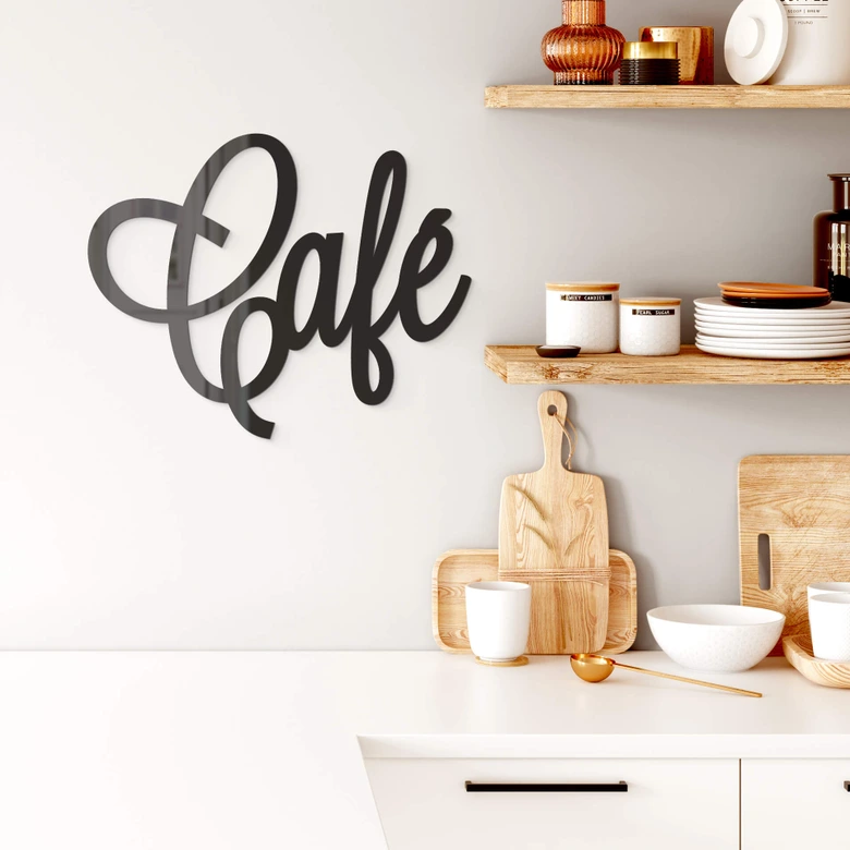 Acylic Letters Café 