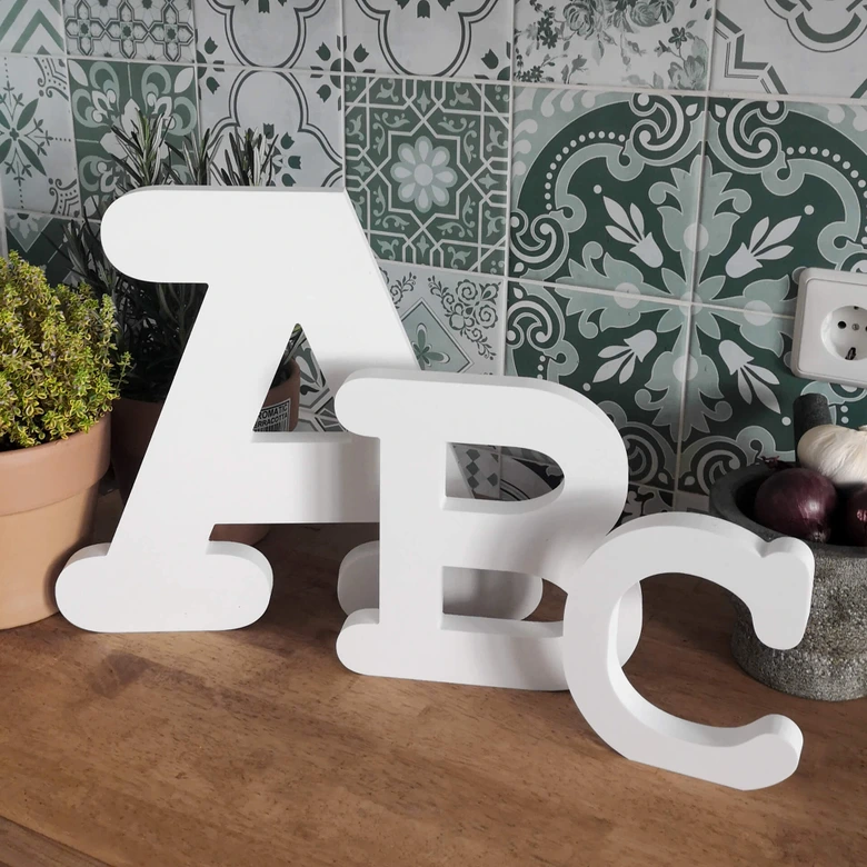 3D Letter Courier 