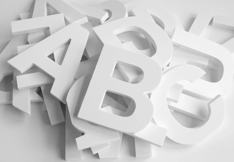 Decorative Letters 26 letters 