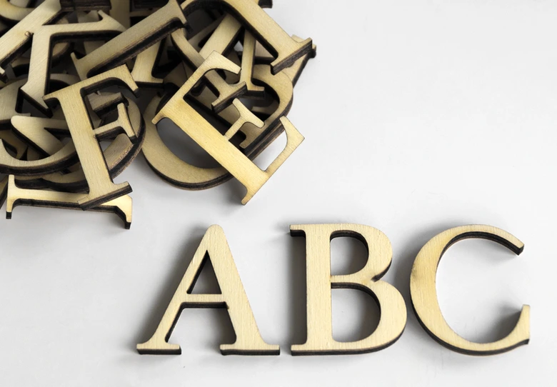 Decorative Letters Linux – 26 parts alphabet 