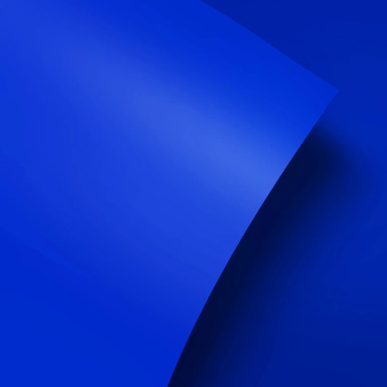 Furniture foil - plain brilliant blue 