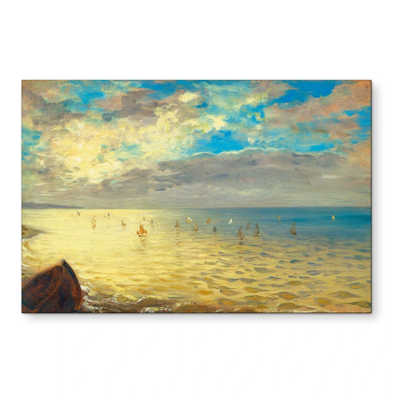 Wandbild Das Meer - Delacroix - Alu-Dibond 
