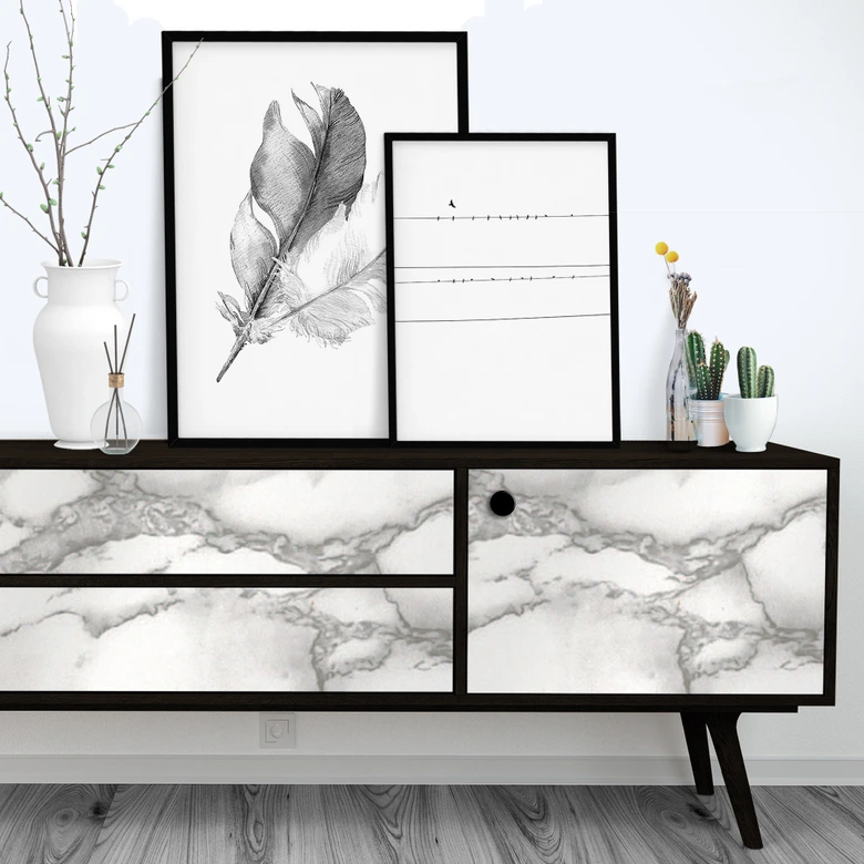 Furniture Wrap Marble – self adhesive 
