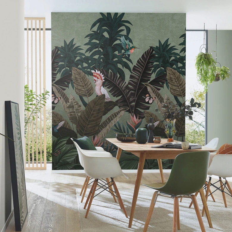 Digitaltapete Tropical Twilight in 1,5x2,7m Fashion for Walls 4 von Guido Maria Kretschmer 