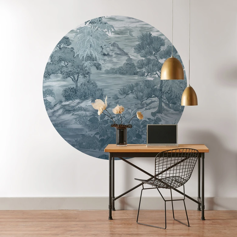 Digitaltapete Fujiyama in 1,4 m x 1,4 m Fashion for Walls 4 von Guido Maria Kretschmer 