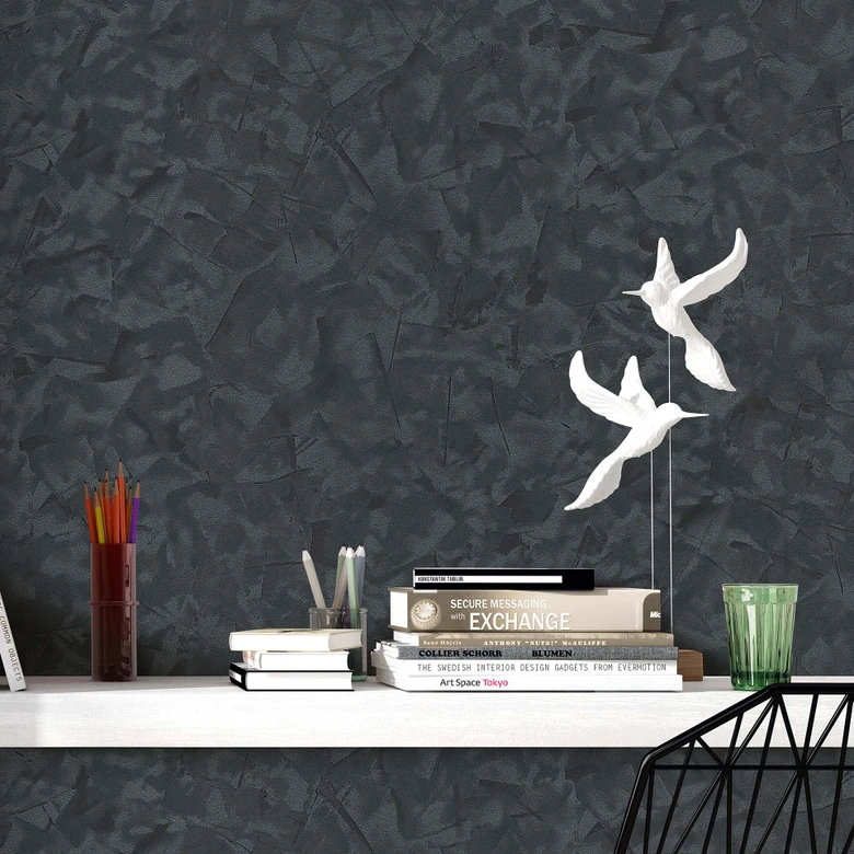 Papel pintado no tejido ELLE Decoration 3 negro 