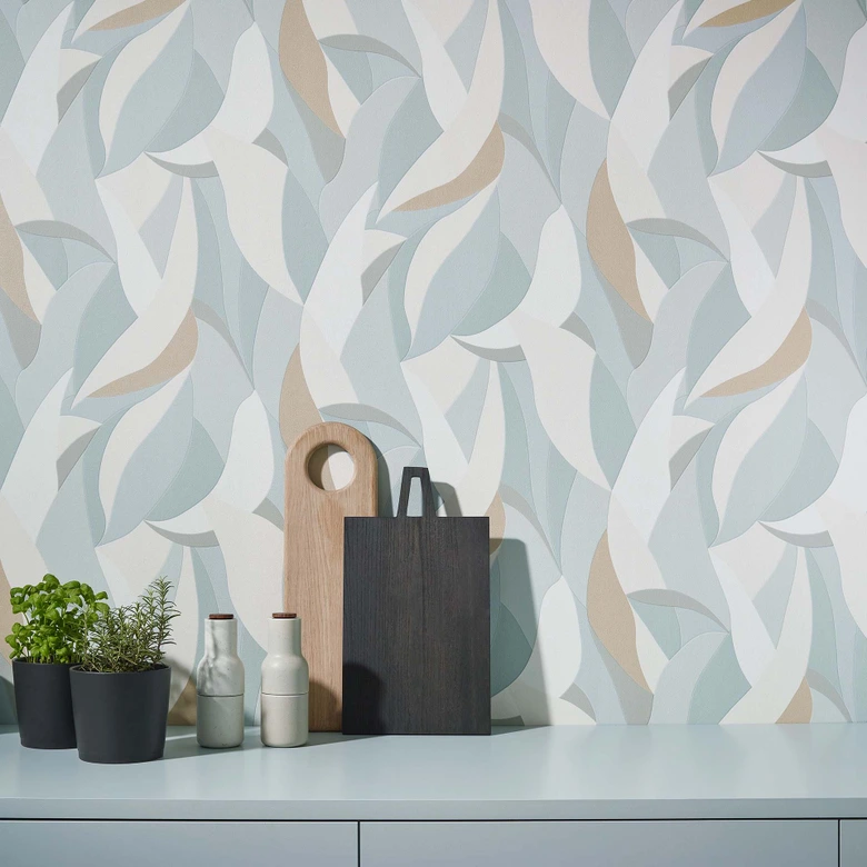 ELLE Decoration 3 carta da parati in tessuto non tessuto verde 