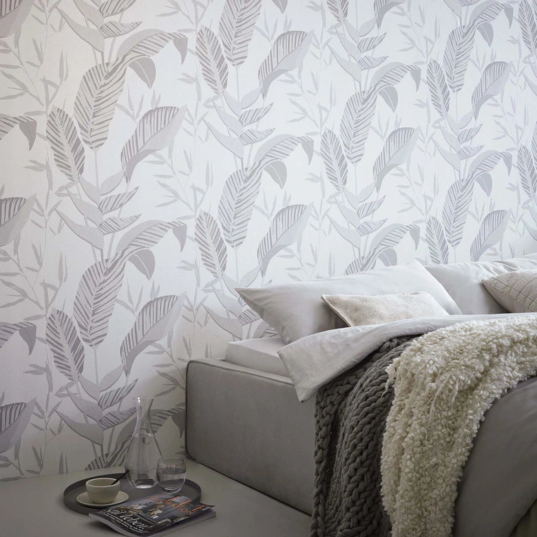 ELLE Decoration 3 tapeta włókninowa szara 