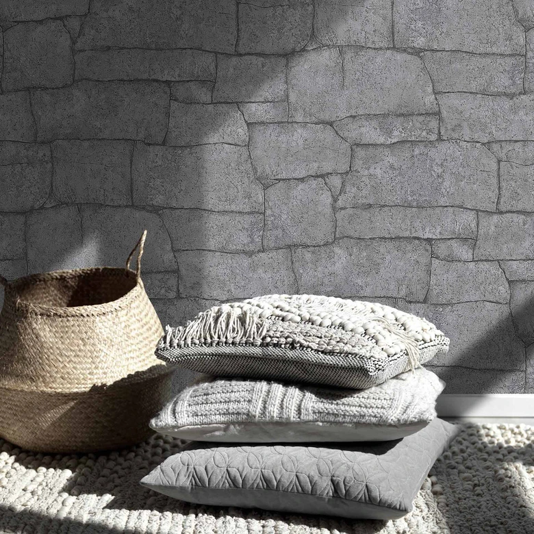 Erismann Vliesbehang Focus Zwart 