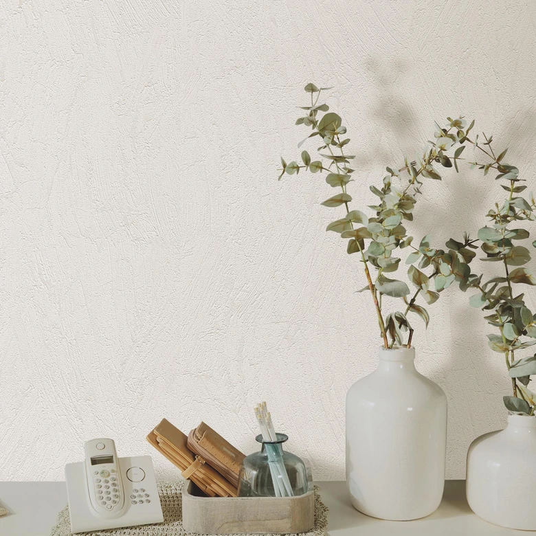 Papel pintado no tejido Erismann Focus crema 