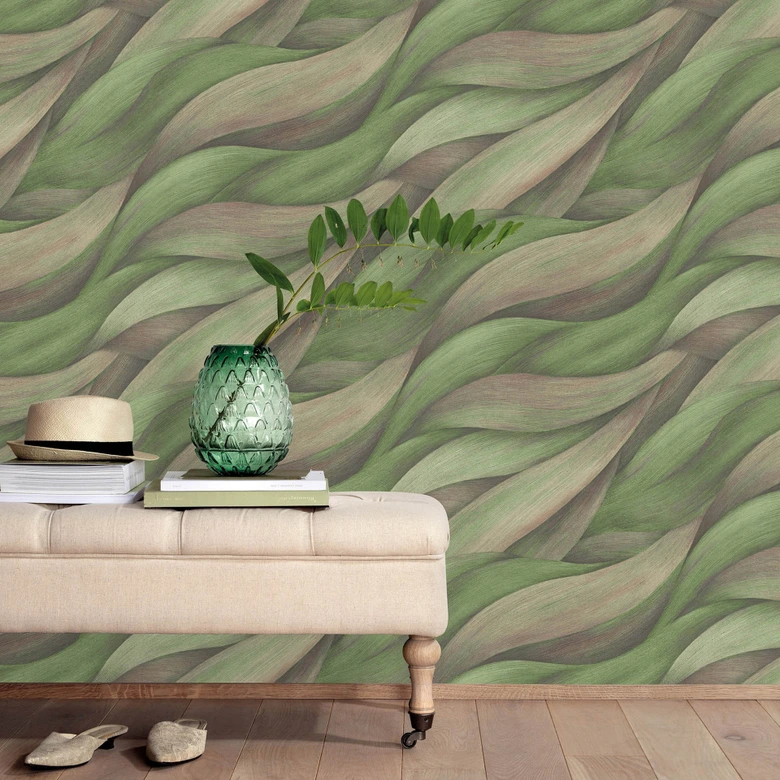 Erismann Vliestapete Casual Chic grün 