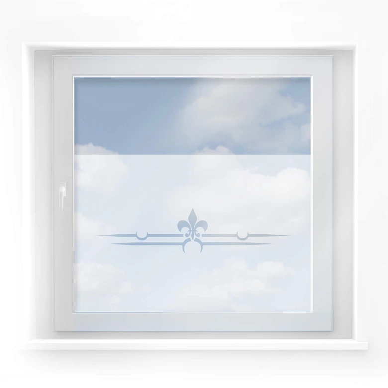 Frosted Glass - Border Vintage Negative 