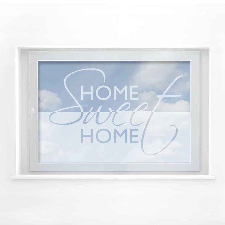Fensterdekor Home Sweet Home 